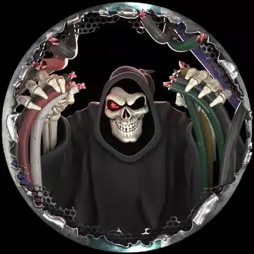 Jack Reaper electric VFX in Blender.
