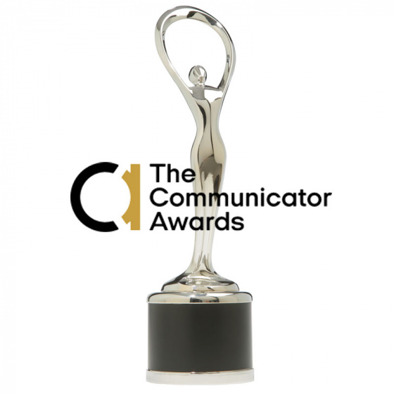 Spirit Halloween Times Square Communicator Awards Billboard award badge.