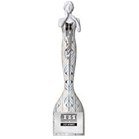 Spirit Halloween Times Square MUSE Creative Awards Platinum Outdoor Advertising - Billboard award badge.